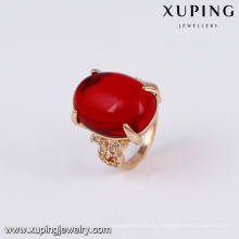 14740 xuping joyería 18k chapado en oro moda nuevo anillo de oro elegante anillo de dedo para mujer